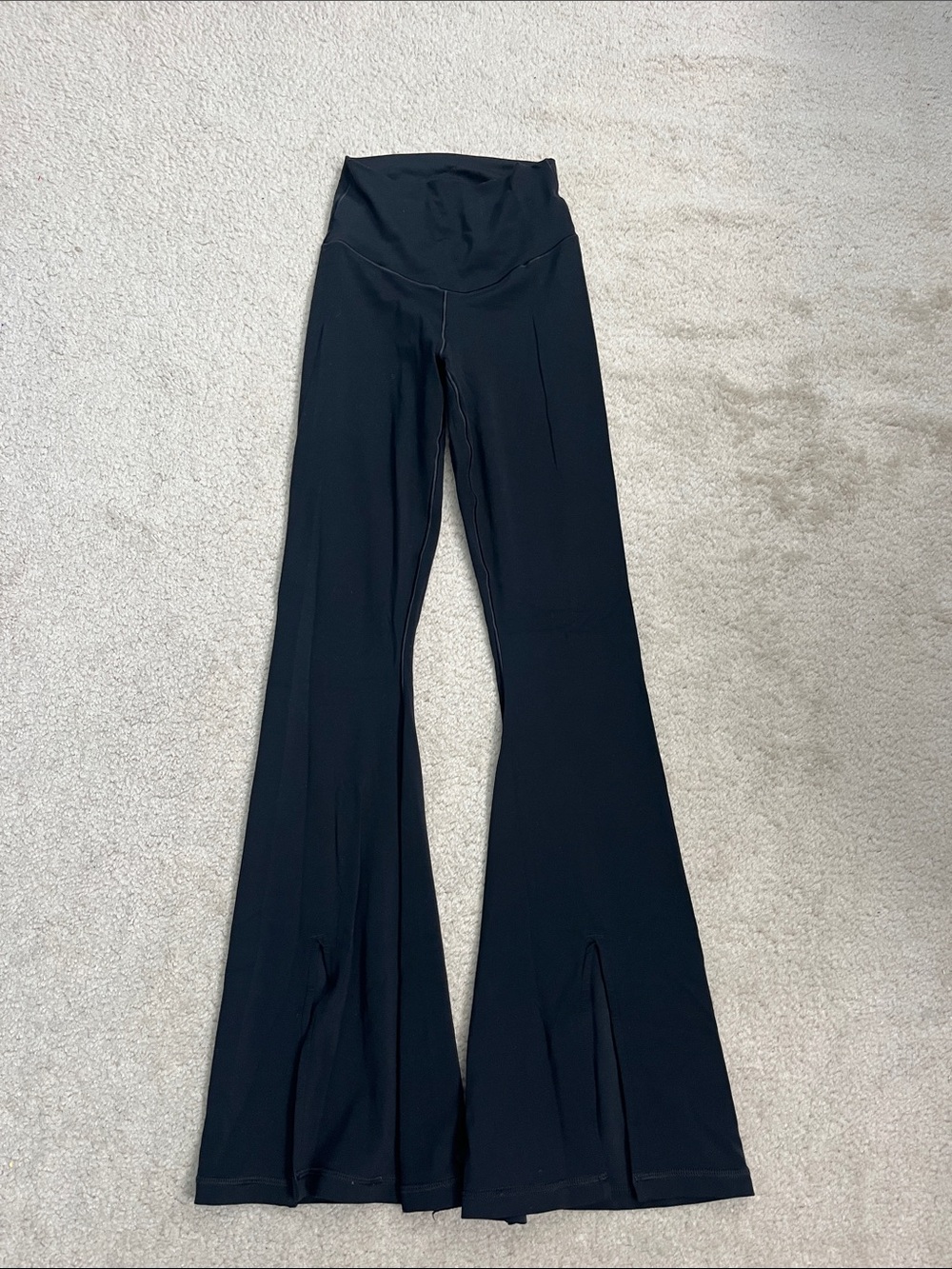 Aerie Black High-Waist Flare Leggings